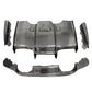 Carbon Fiber Rear Diffuser - BMW M3/M4 (F80/F82/F83)  2015-2020 - Exotics Carbon Design