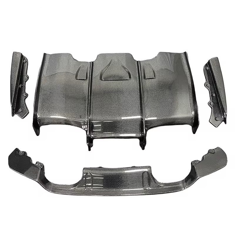 Carbon Fiber Rear Diffuser - BMW M3/M4 (F80/F82/F83)  2015-2020 - Exotics Carbon Design