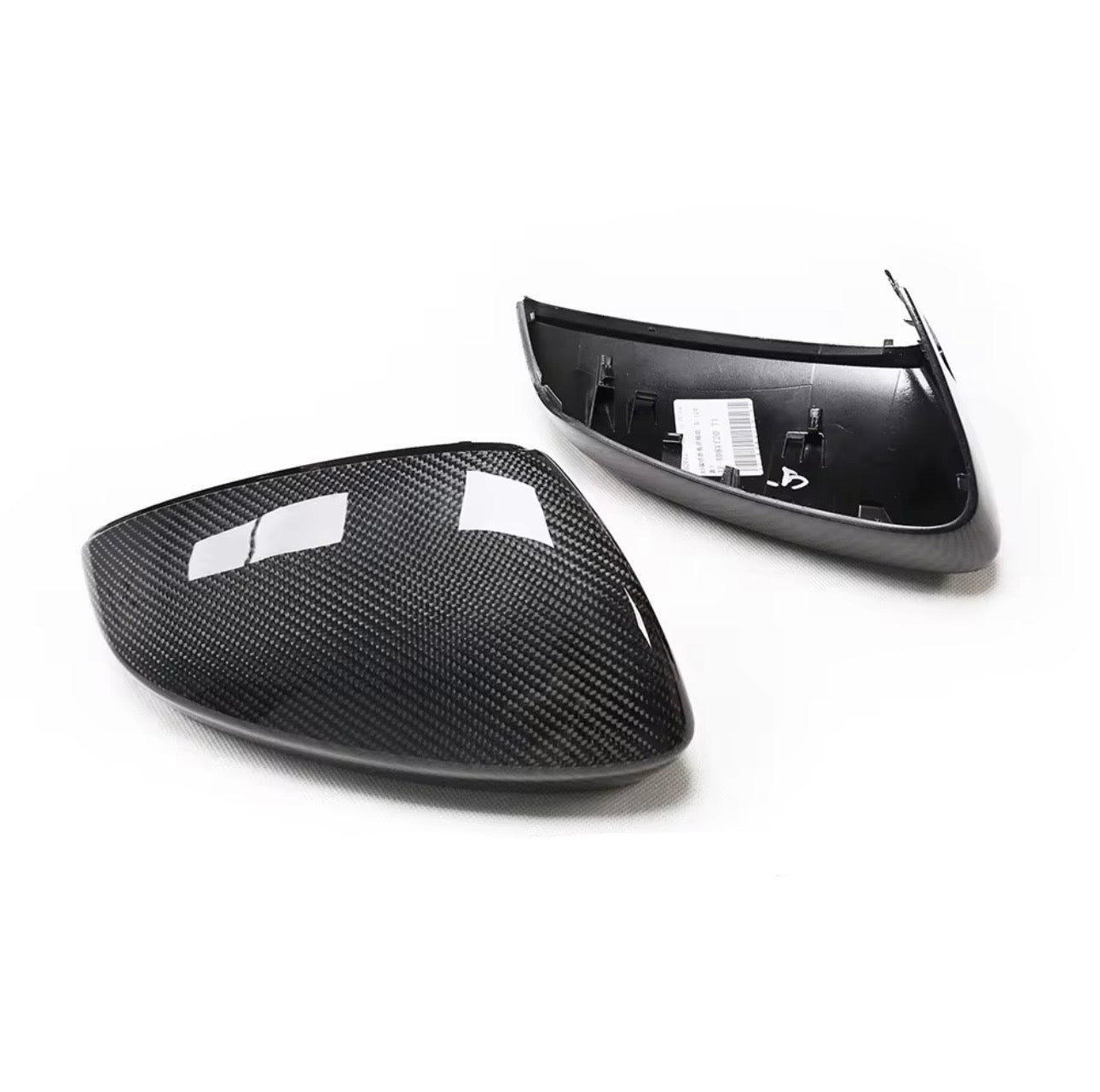 Carbon Fiber Mirror Caps Upgrade – Audi A3/S3/RS3 (2021+) - Exotics Carbon Design