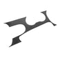 Carbon Fiber Center Console Sticker Overlay - Ford Mustang (2015–2021) - Exotics Carbon Design