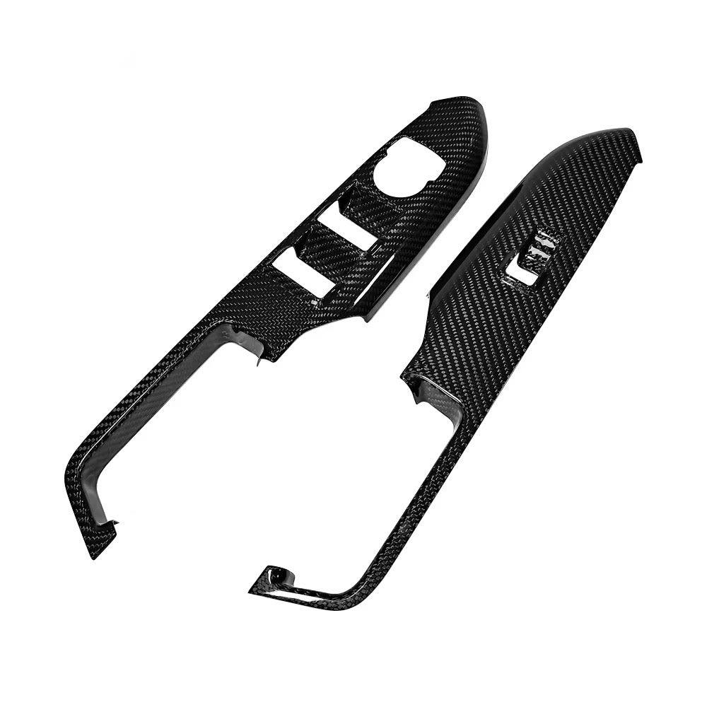 Carbon Fiber Door Window Switch Panel Trim – Ford Mustang (2024+) - Exotics Carbon Design