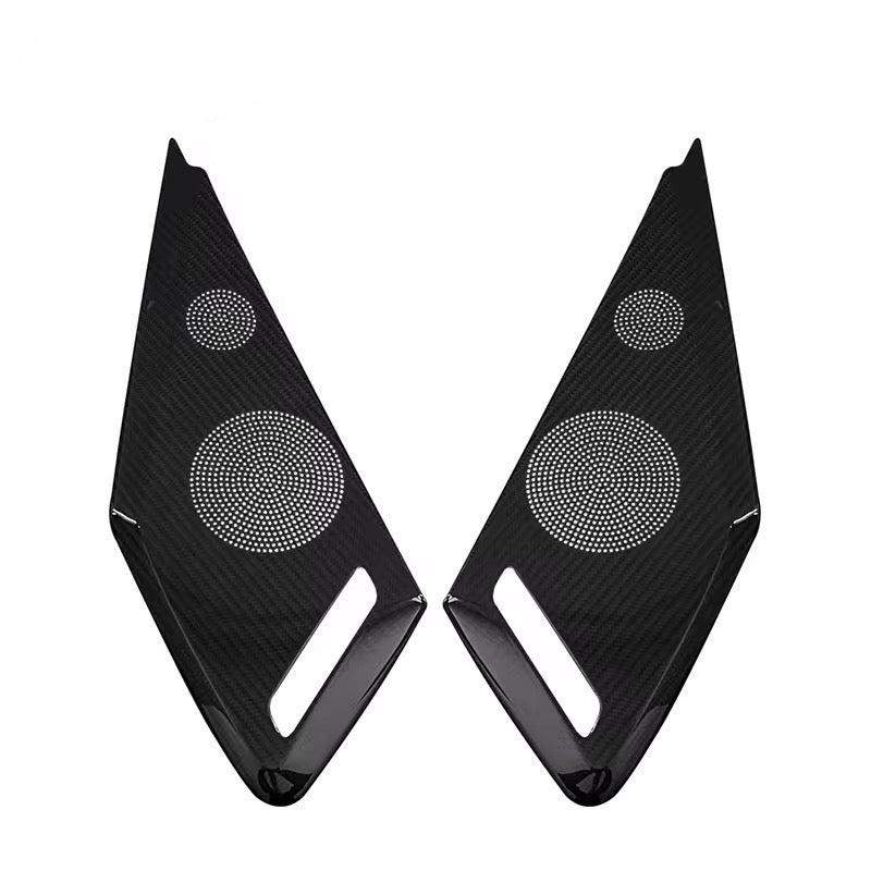 Carbon Fiber Door Speaker Panels – Chevrolet Corvette C8 (2020–2024) - Exotics Carbon Design