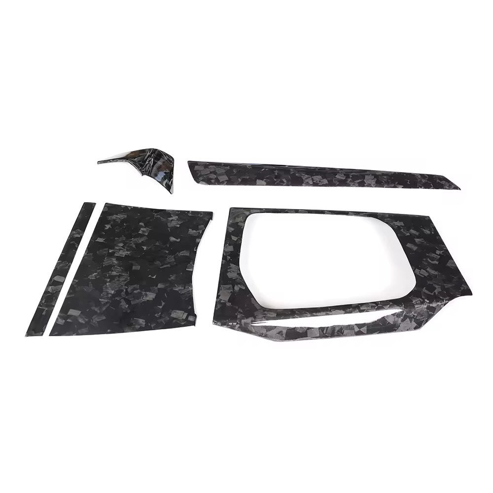 BMW M3 G80 / M4 G82 – Forged Carbon Fiber Center Console Trim - Exotics Carbon Design