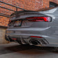 2020+ Audi RS5 – Carbon Fiber Rear Diffuser with LED - Exotics Carbon Design