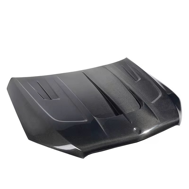 Mercedes-Benz GLE 450/580/53/63 – MSY Style Carbon Fiber Vented Hood - Exotics Carbon Design