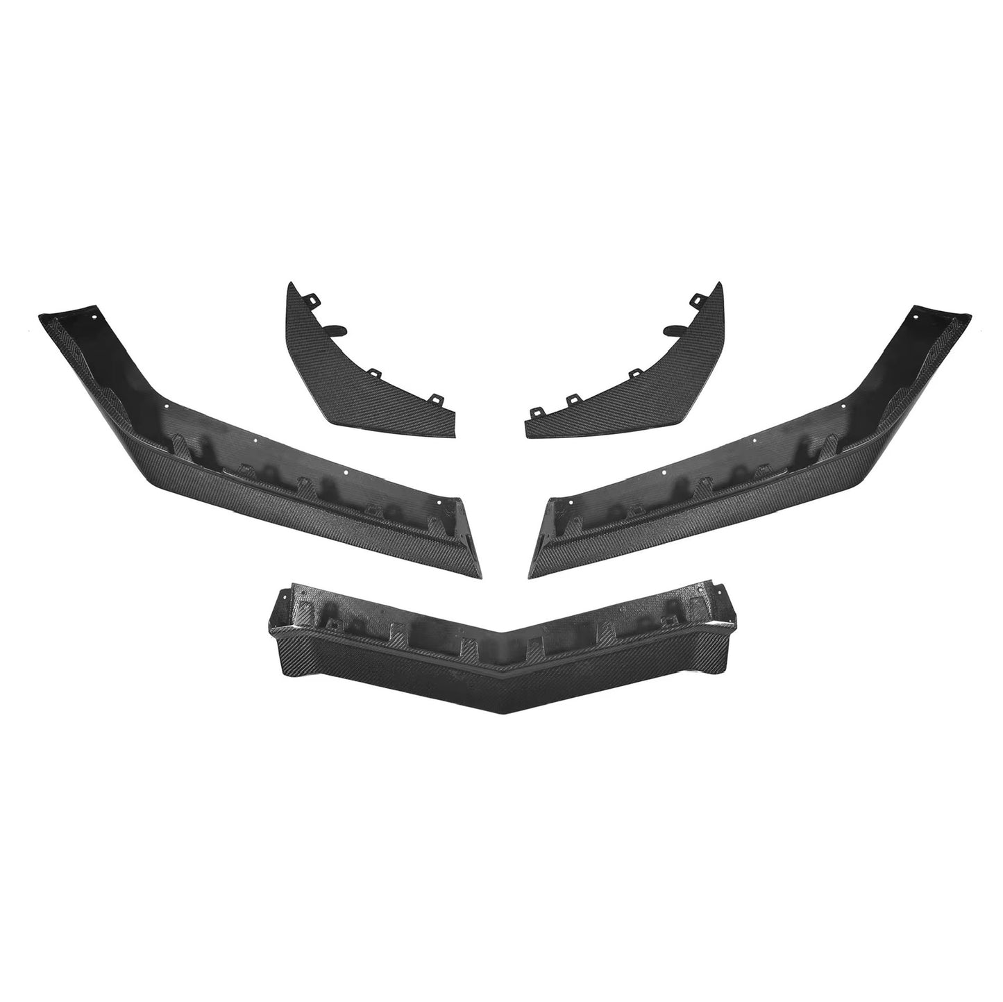 Carbon Fiber Front Lip – Chevrolet Corvette C8 Z06 - Exotics Carbon Design