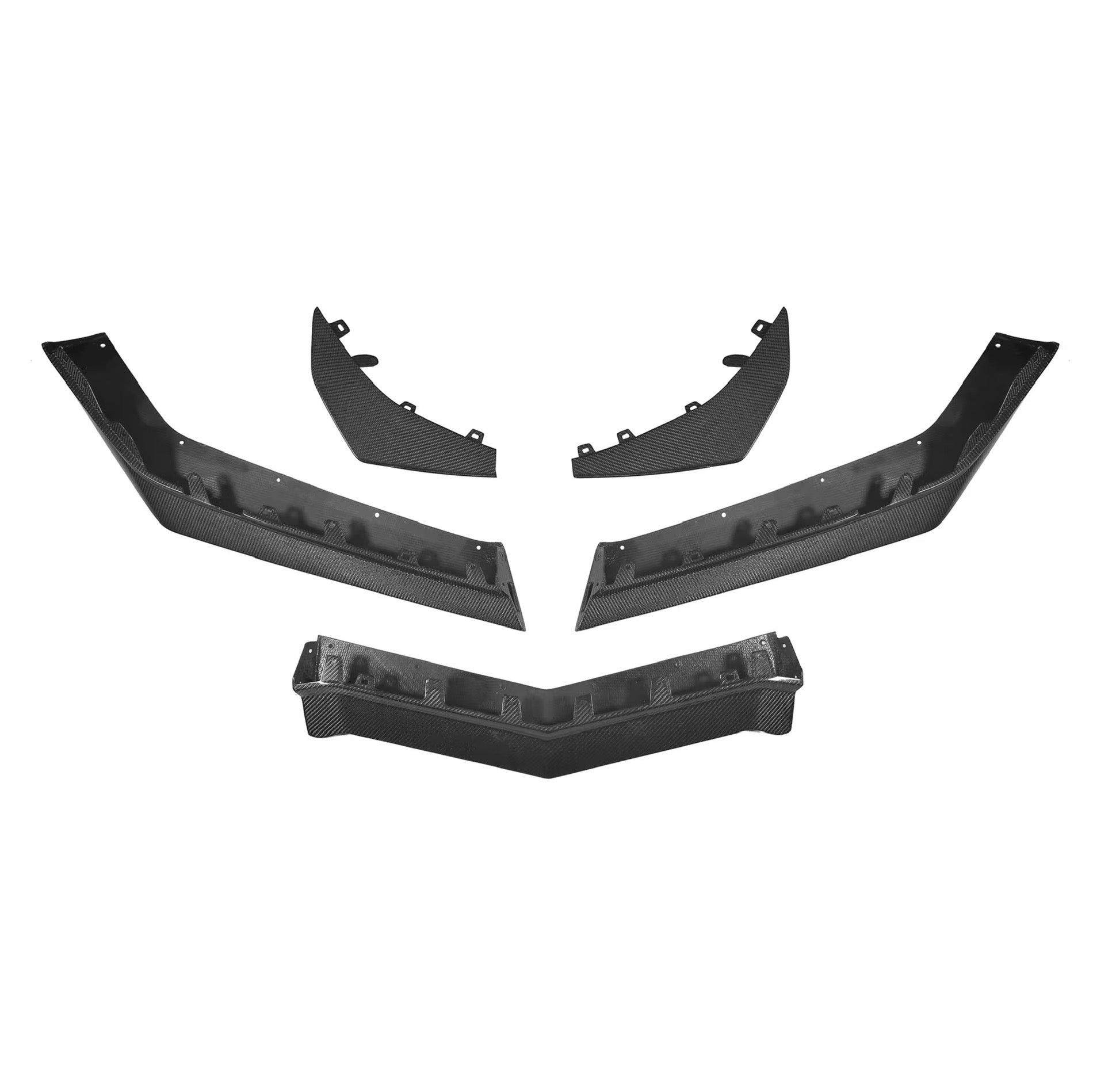 Carbon Fiber Front Lip – Chevrolet Corvette C8 Z06 - Exotics Carbon Design