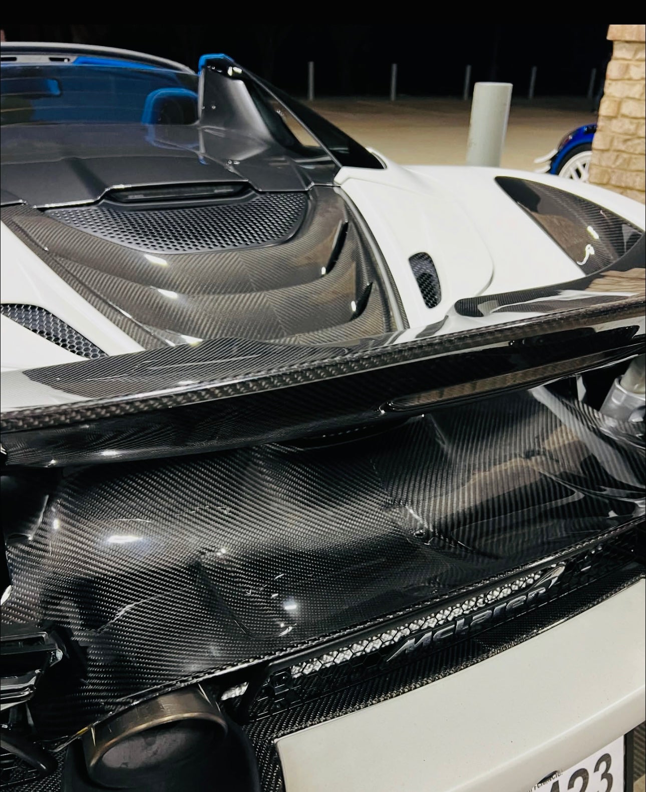 McLaren 720S – Carbon Fiber Exhaust Shield Cover - Exotics Carbon Design