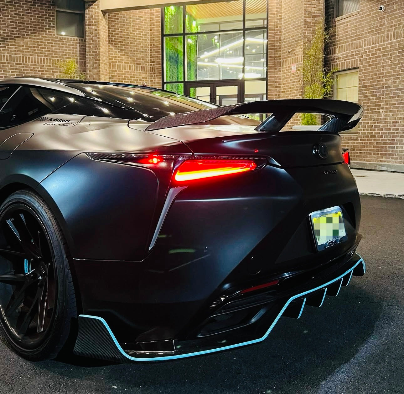 Carbon Fiber Rear Wing Spoiler Performance Aero Upgrade – Lexus LC 500 (2017–2024) - Exotics Carbon Design