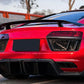 Audi R8 (2016-2019) - Racing Motorsport Style Carbon Fiber Rear Wing - Exotics Carbon Design