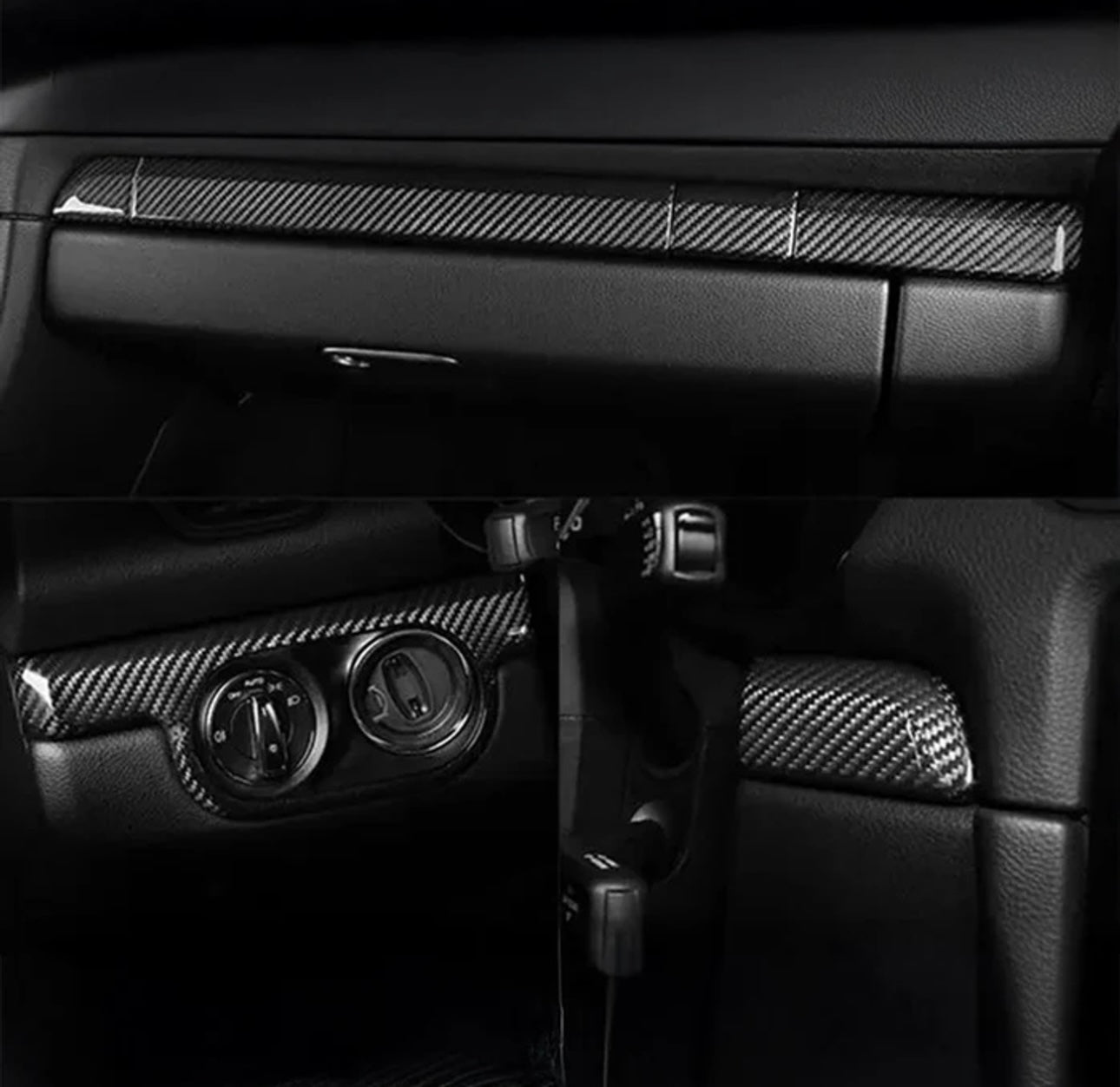 Carbon Fiber Full Center Console Kit – Porsche Boxster/Cayman 718 - Exotics Carbon Design