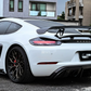 Porsche 718 Boxster / Cayman (2016-2021) - Carbon Fiber Track Inspired Spoiler - Exotics Carbon Design