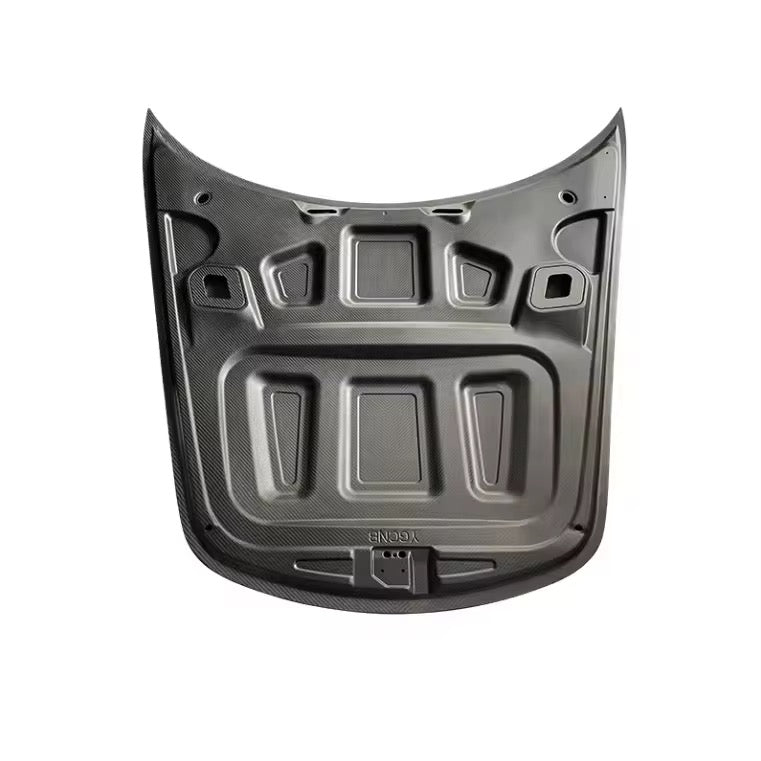 Carbon Fiber GT4 RS Style Front Hood - For Porsche 718 Cayman / Boxster (2017–2024) - Exotics Carbon Design