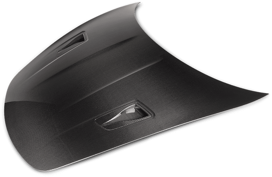Carbon Fiber GT4 RS Style Front Hood - For Porsche 718 Cayman / Boxster (2017–2024) - Exotics Carbon Design