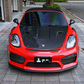 Carbon Fiber GT4 RS Style Front Hood - For Porsche 718 Cayman / Boxster (2017–2024) - Exotics Carbon Design