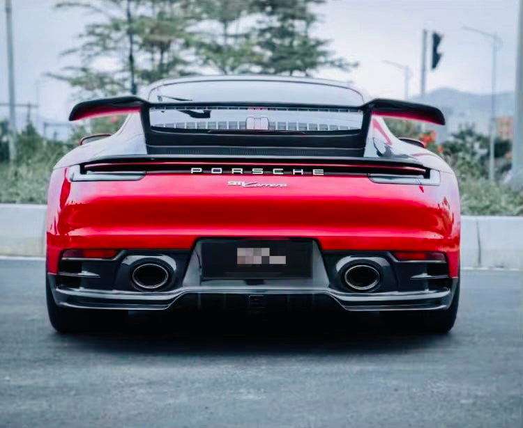 Porsche 992 911 Carrera - Exotic Design Carbon Fiber Performance Spoiler - Exotics Carbon Design