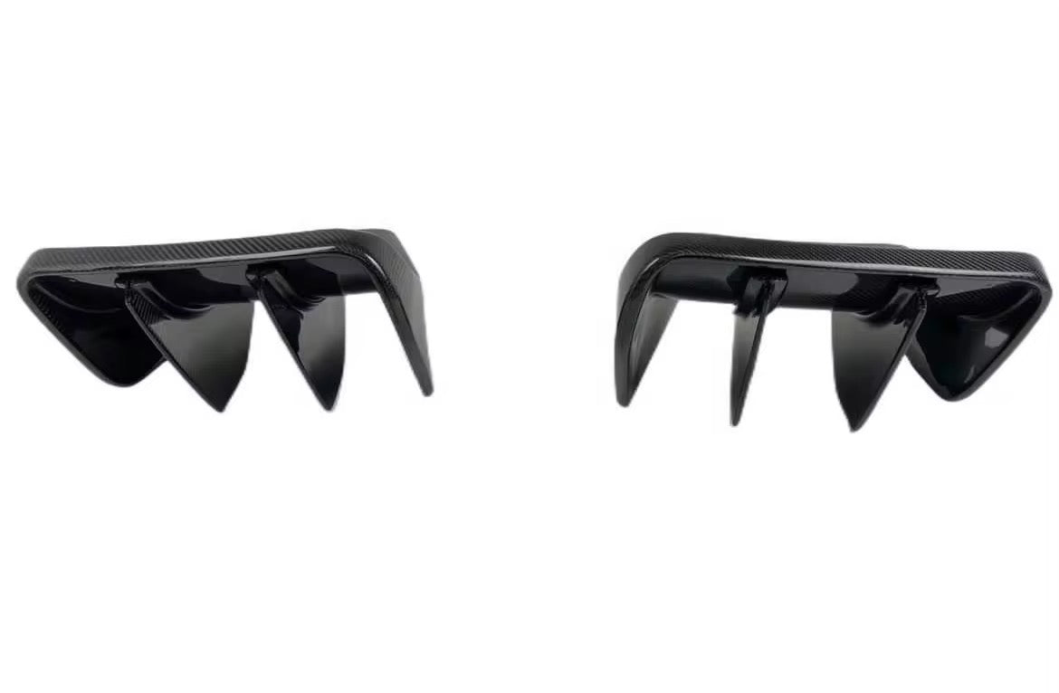 Corvette C7 ZO6 - Carbon Fiber Finned Rear Diffuser - Exotics Carbon Design