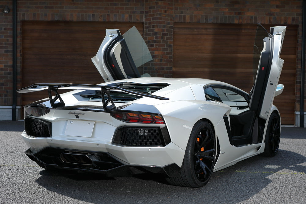 Lamborghini Aventador LP700 - Exotic Design Carbon Fiber Rear Wing - Exotics Carbon Design