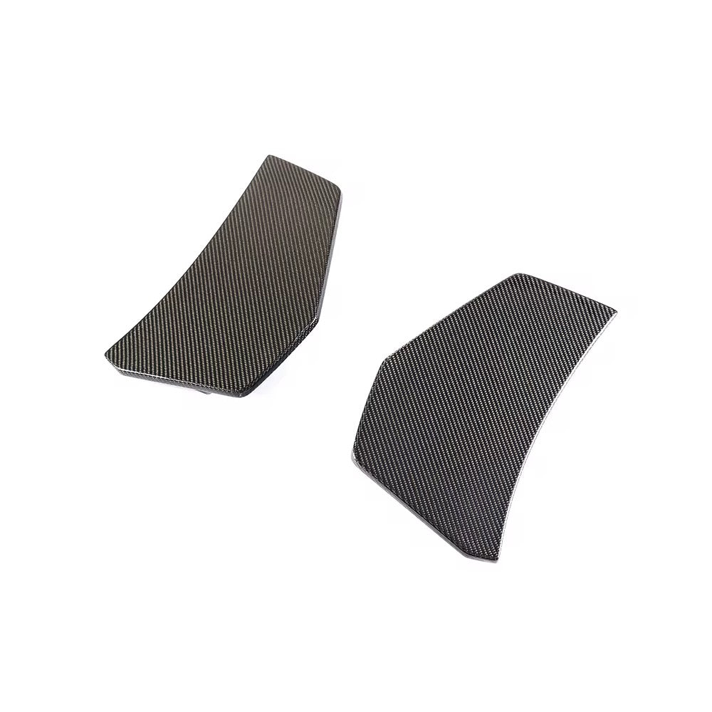 Audi R8 V10 (2016-2019) - Carbon Fiber Rear Bumper Canards - Exotics Carbon Design