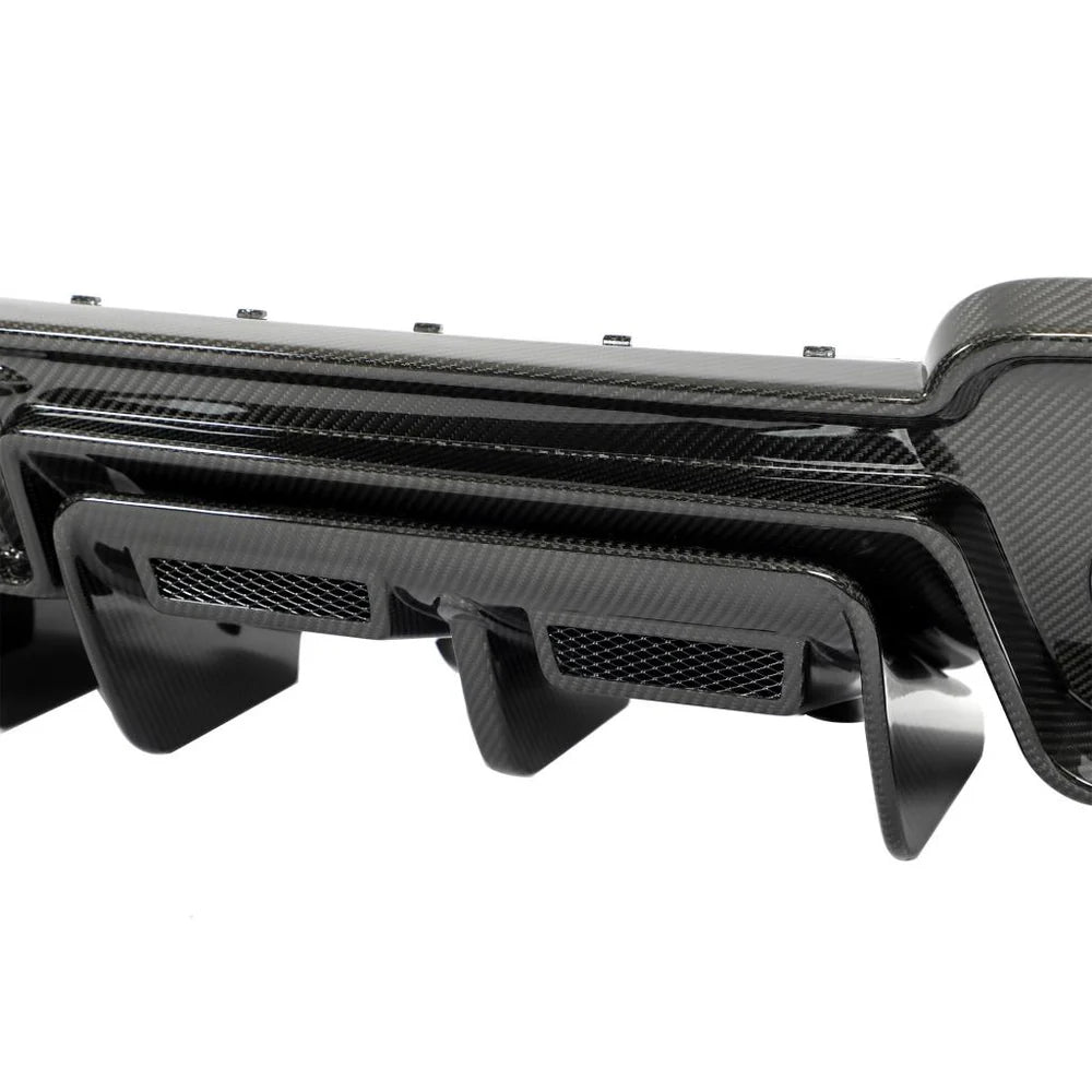 Audi R8 (2019-2024) Racing-Performance Style Carbon Fiber Rear Diffuser - Exotics Carbon Design