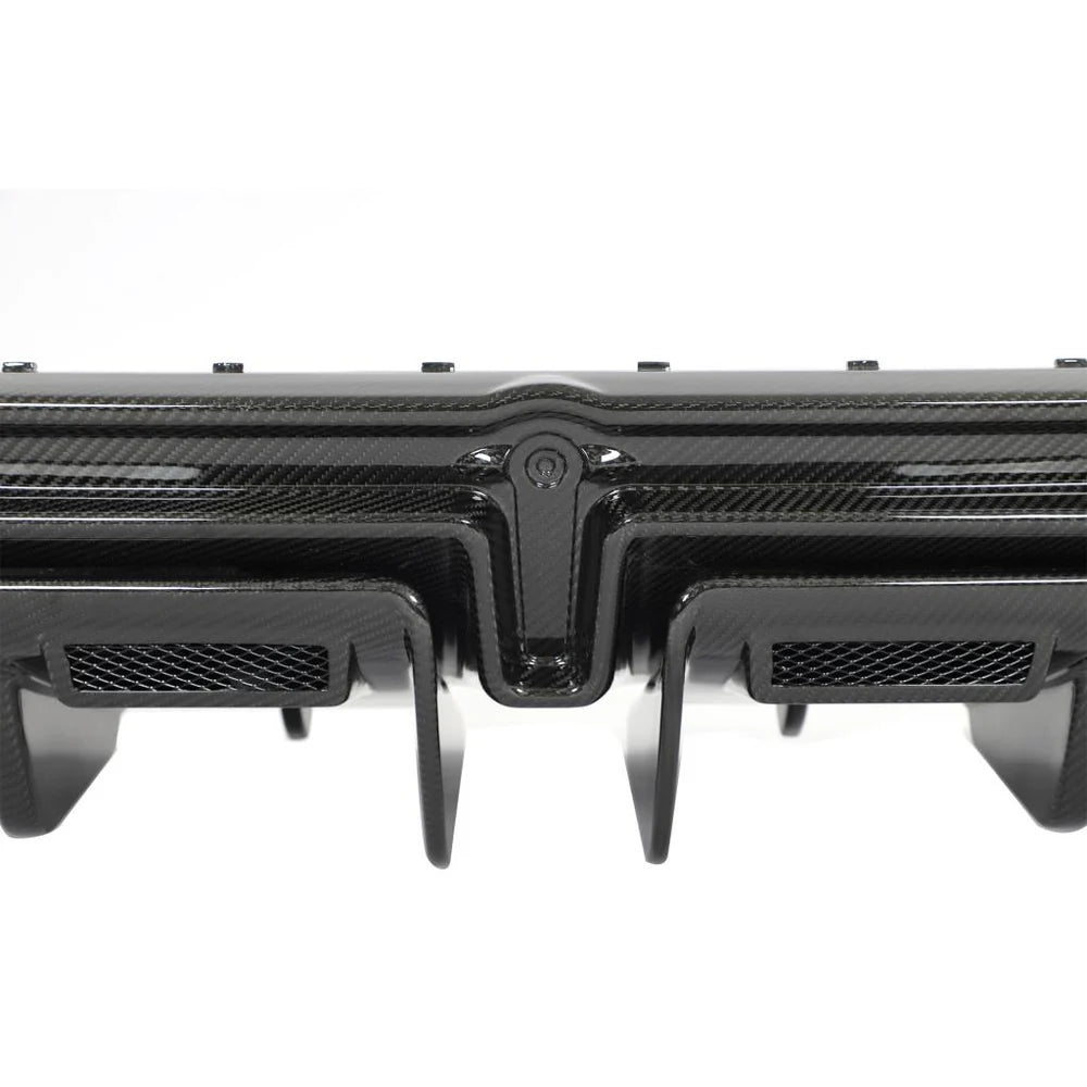 Audi R8 (2019-2024) Racing-Performance Style Carbon Fiber Rear Diffuser - Exotics Carbon Design
