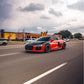 Audi R8 Gen 2 (2016-2019) - Race-Performance Style Vented Carbon Fiber Front Hood - Exotics Carbon Design