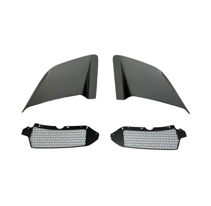 Carbon Fiber Side Fender Vent Covers – Audi R8 (2020+) - Exotics Carbon Design