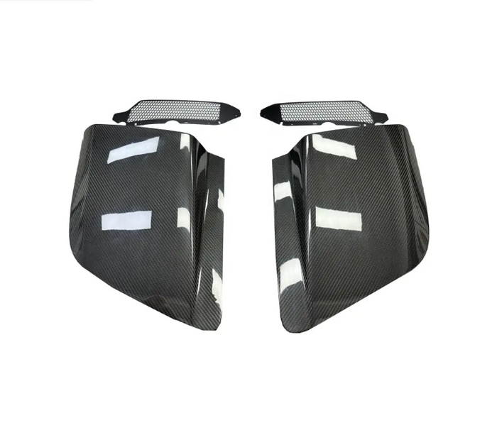 Carbon Fiber Side Fender Vent Covers – Audi R8 (2020+) - Exotics Carbon Design