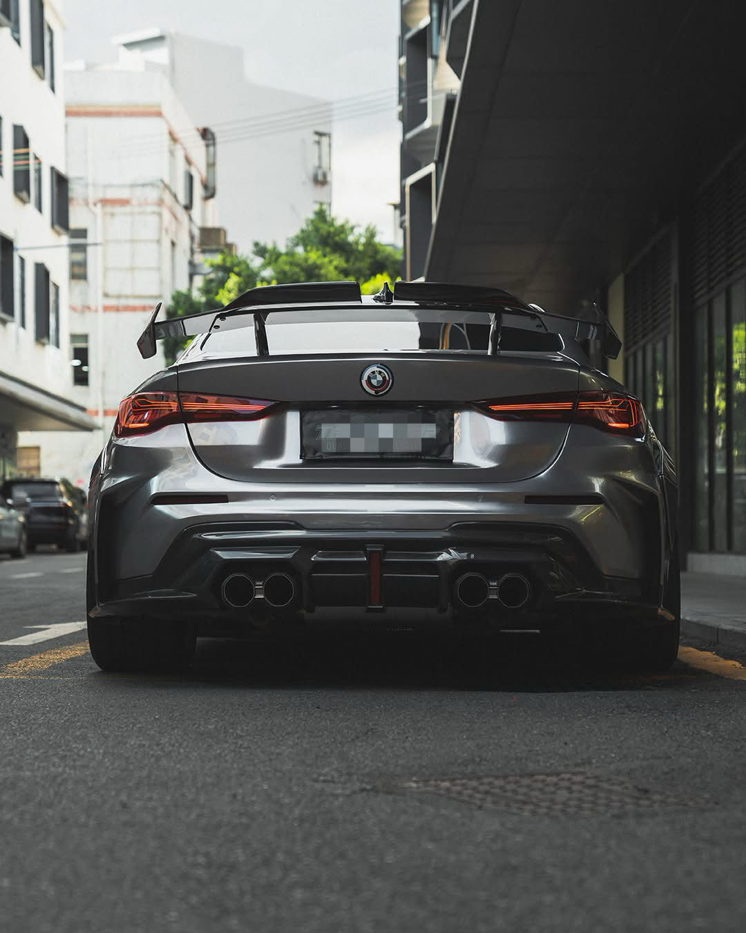 BMW G80 M3 / G82 M4 - Carbon Fiber Rear Wing - Exotics Carbon Design