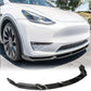 Tesla Model Y (2019-2023) - Carbon Fiber Front Lip - Exotics Carbon Design