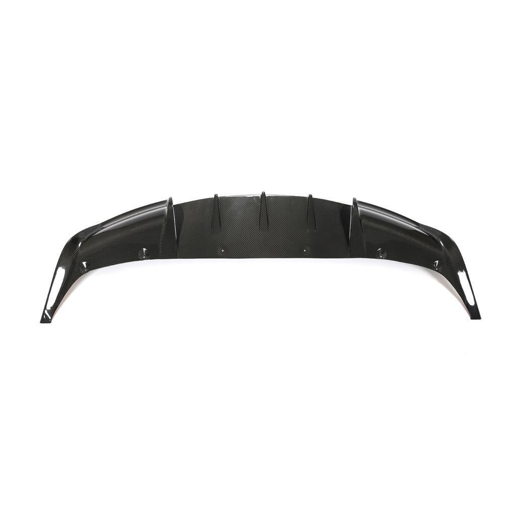 Tesla Model Y (2020-2024) - Carbon Fiber Rear Diffuser Lip - Exotics Carbon Design