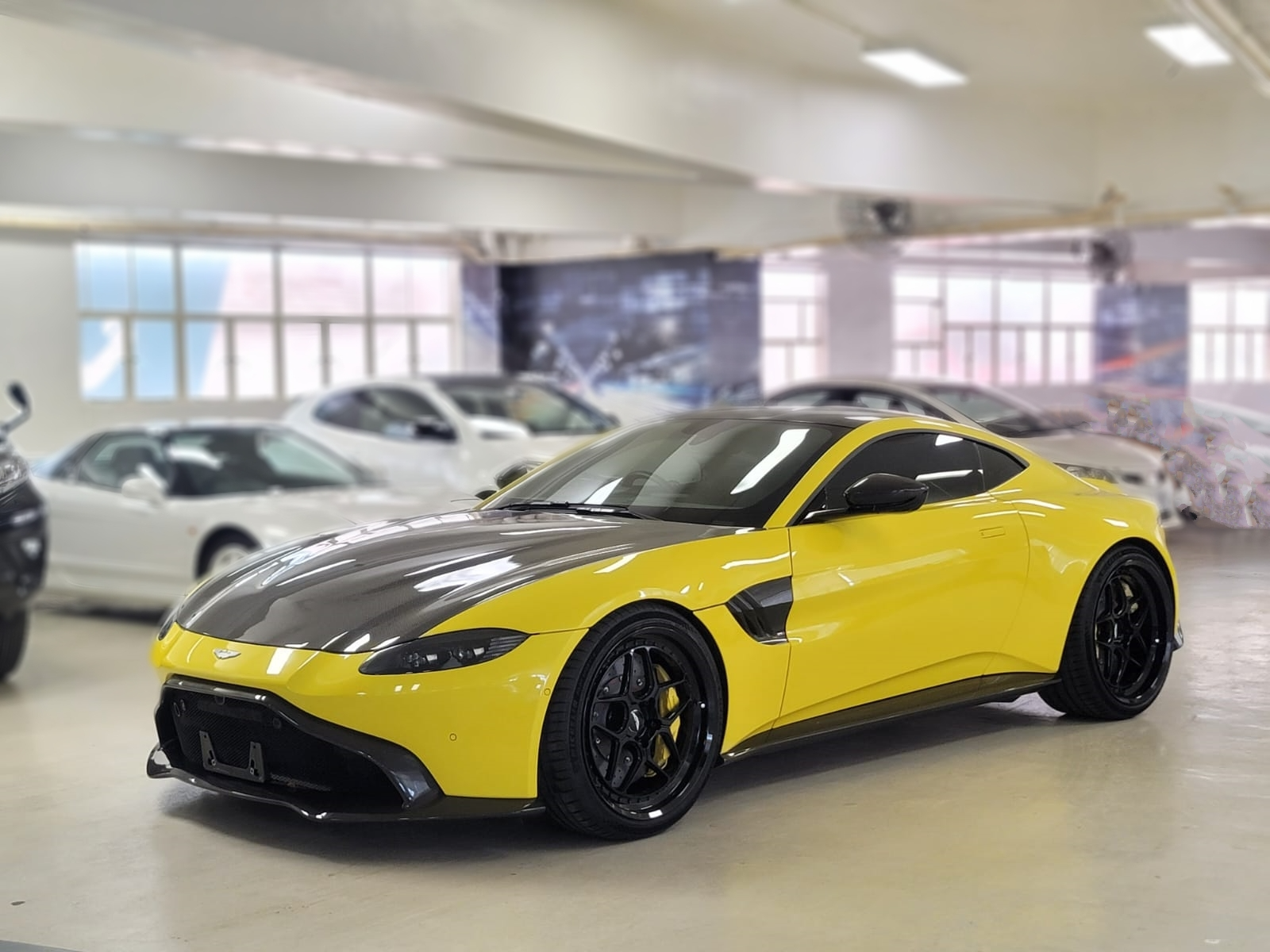 Exotic Design Carbon Fiber Front Hood - Aston Martin Vantage (2019+) - Exotics Carbon Design