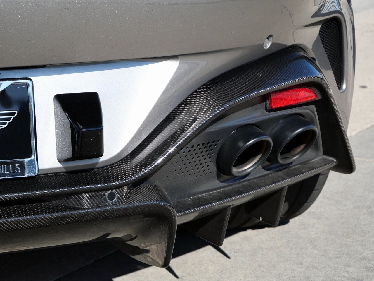 Exotic Design Carbon Fiber Rear Diffuser - Aston Martin Vantage (2019+) - Exotics Carbon Design