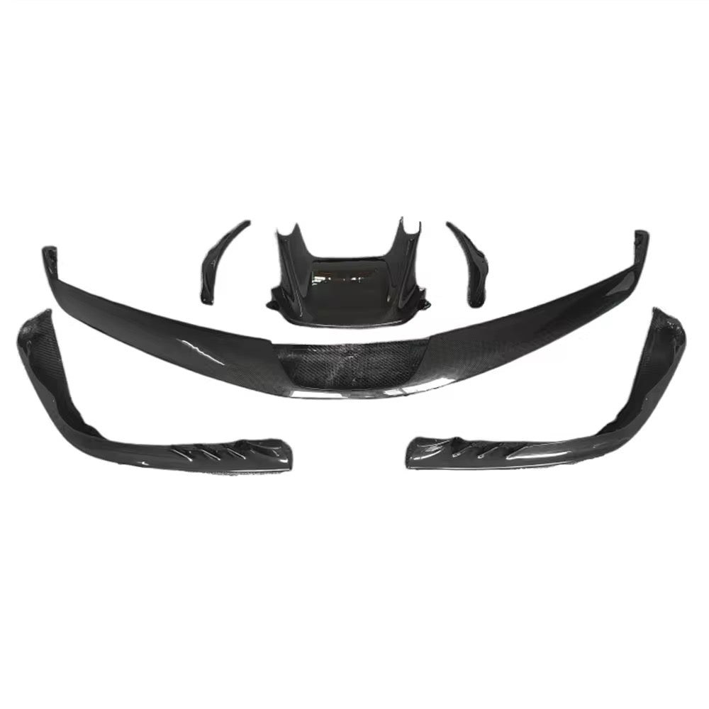 Ferrari SF90 – Carbon Fiber Multi-Piece Front Lip Diffuser Kit - Exotics Carbon Design