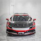 NVC Style Carbon Fiber Vented Front Bonnet Cover - Ferrari 296 GTB - Exotics Carbon Design