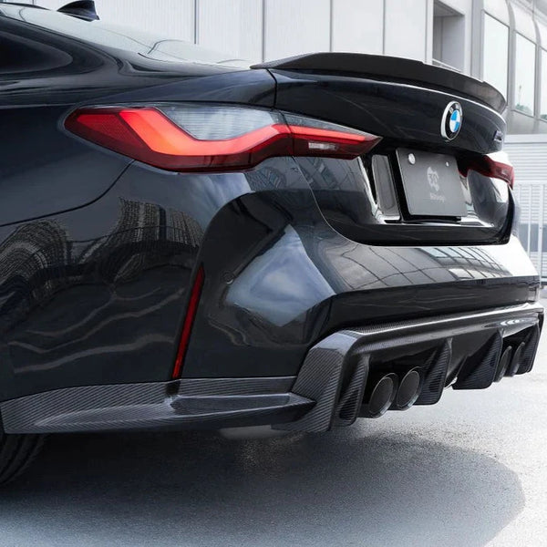 BMW G80 M3 / G82 G83 M4 (2021–2025) – Carbon Fiber Rear Diffuser - Exotics Carbon Design