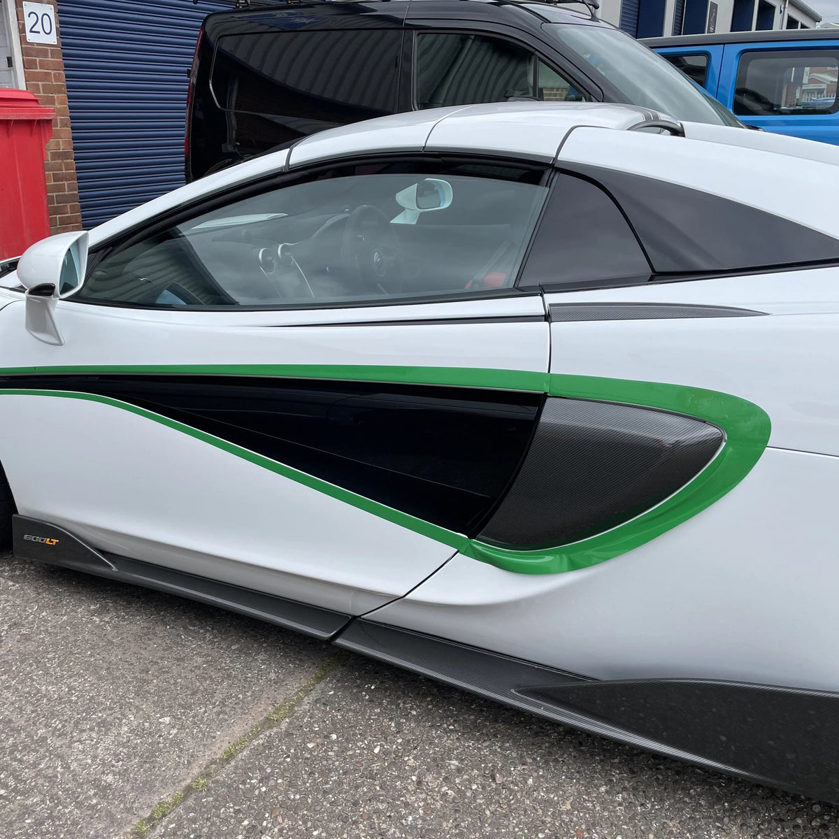 McLaren 570S / 570GT / 540C - MSO Style Carbon Fiber Side Skirts - Exotics Carbon Design
