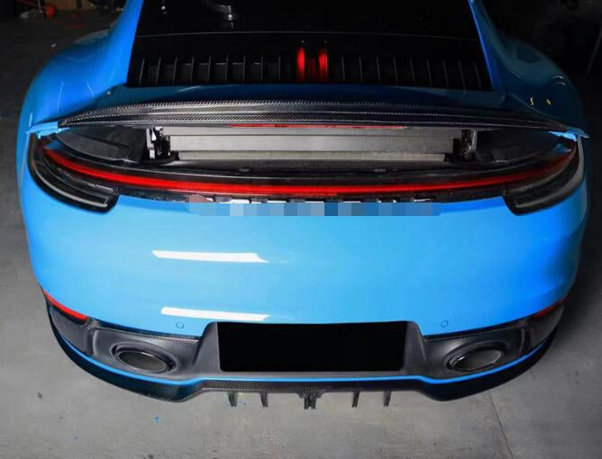 Porsche 911 (992) Carbon Fiber Trunk Spoiler – Sleek Aero Styling for 2018–2021 - Exotics Carbon Design