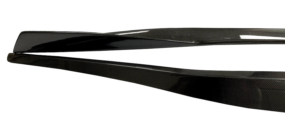 Corvette C8 - T.P Style Carbon Fiber Side Skirts - Exotics Carbon Design