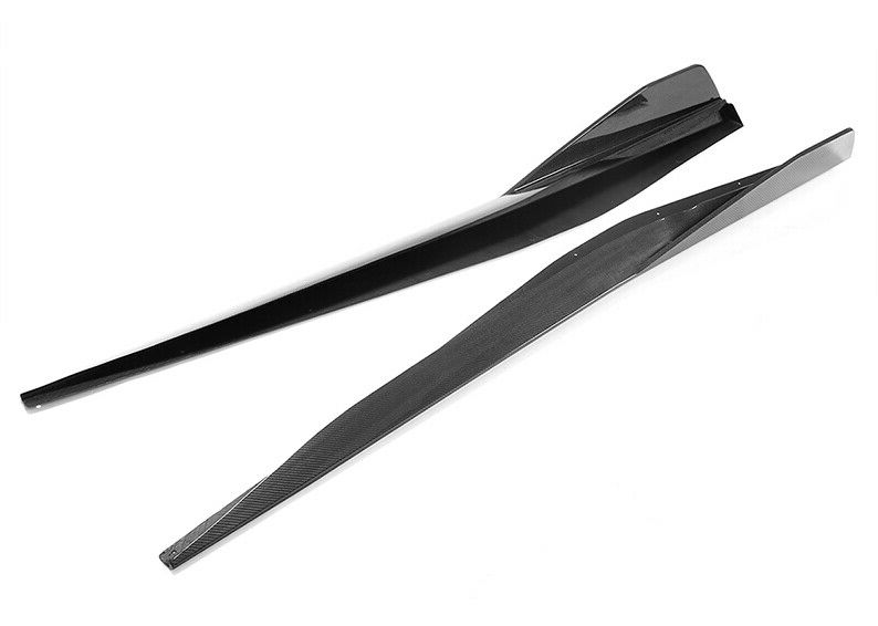 Corvette C8 - T.P Style Carbon Fiber Side Skirts - Exotics Carbon Design