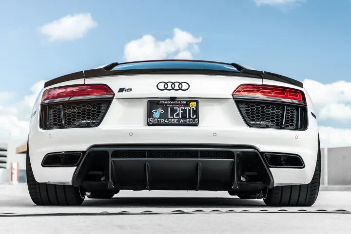 Audi R8 Gen 2 (2016-2019) - Carbon Fiber Trunk Spoiler - Exotics Carbon Design