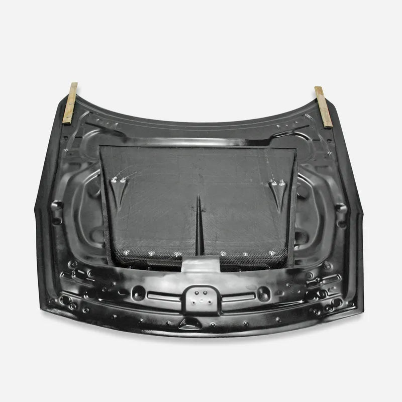Nissan GT-R R35 (2009-2016) - Vented Carbon Fiber Race Hood - Exotics Carbon Design
