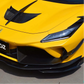 Pachtechz Front Bumper Splitters – Ferrari F8 - Exotics Carbon Design