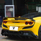 Pachtechz Carbon Fiber Rear Spoiler – Ferrari F8 - Exotics Carbon Design