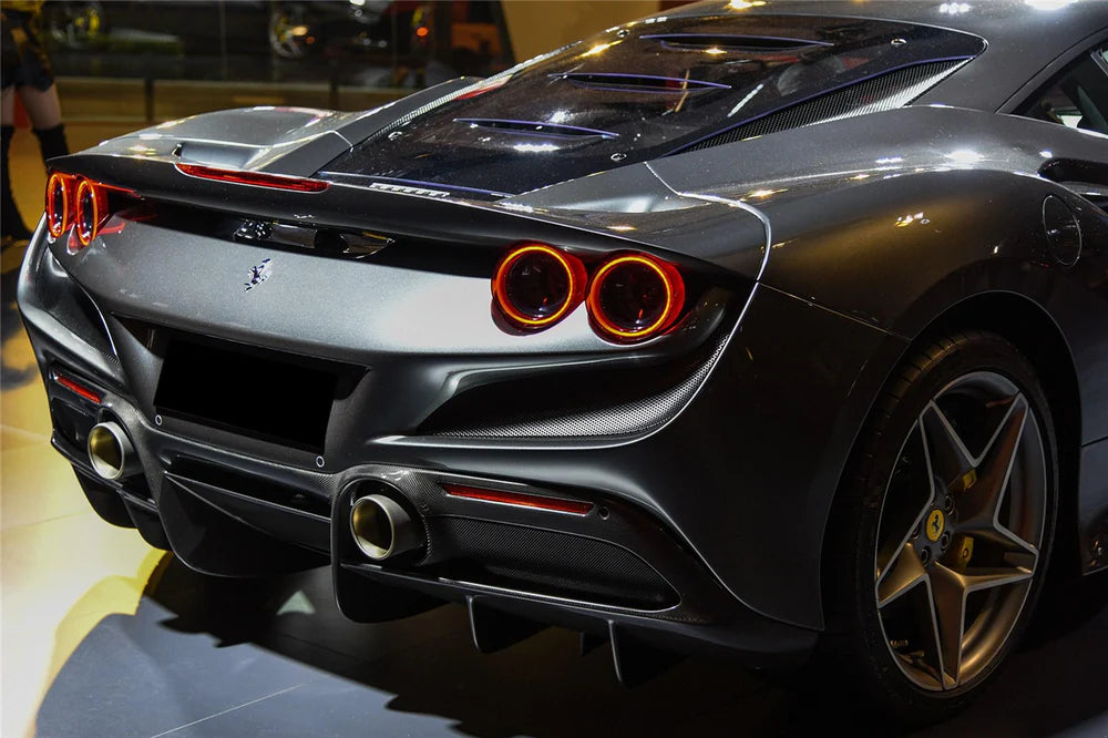 Ferrari F8 - Carbon Fiber Rear Diffuser - Exotics Carbon Design