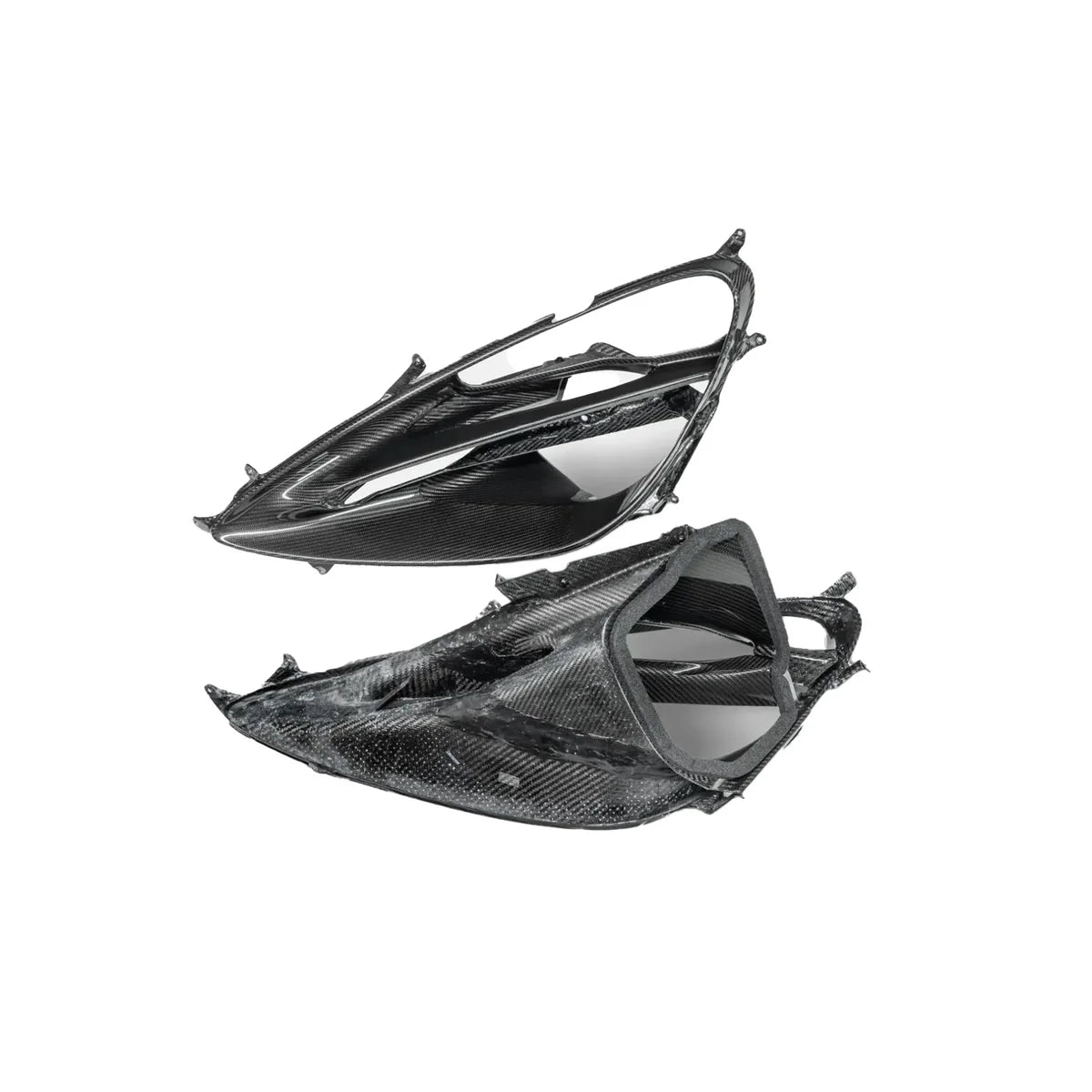 Carbon Fiber Headlight Trim – McLaren 720S (2017–2023) - Exotics Carbon Design