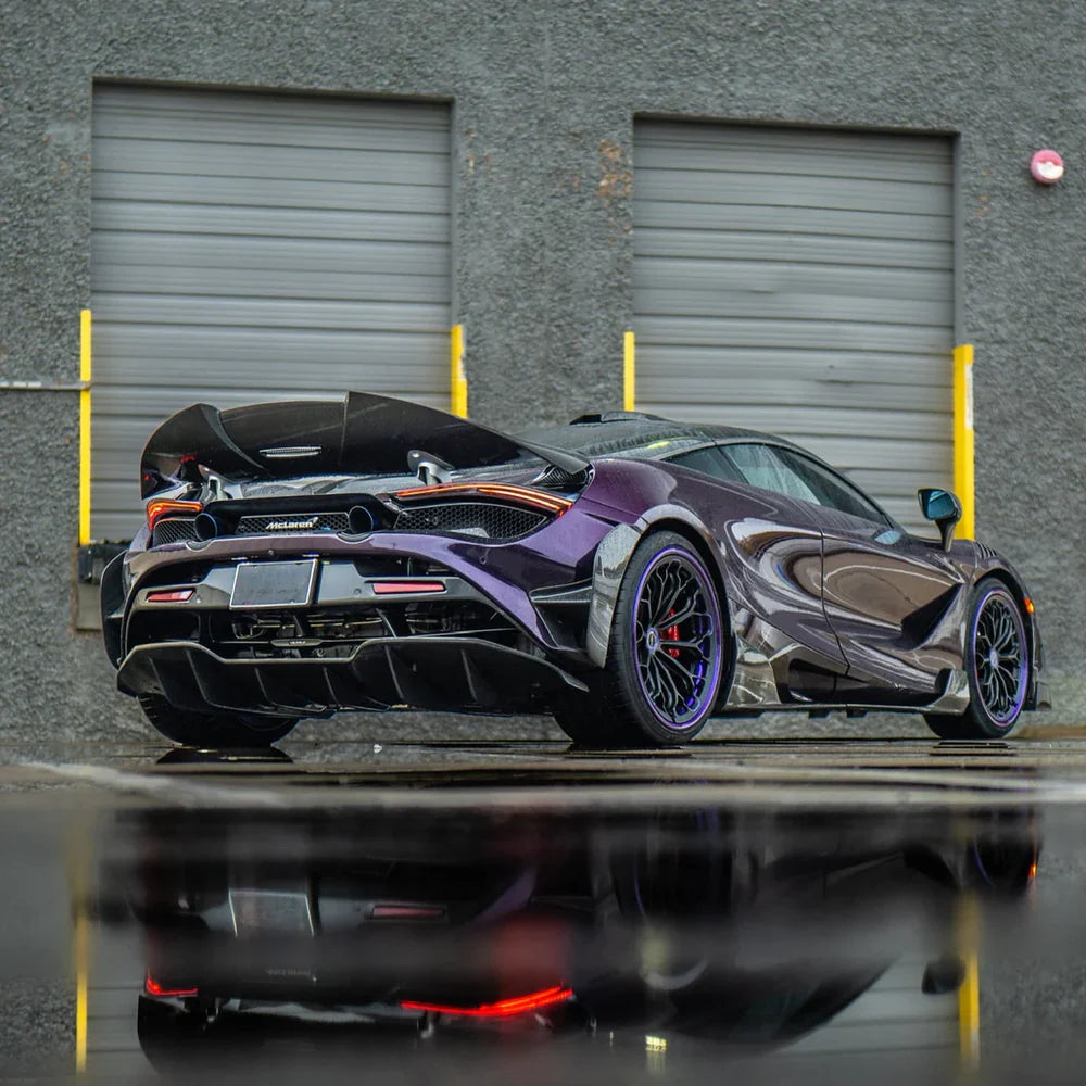 McLaren 720S - P1 Style Carbon Fiber Rear Wing - Exotics Carbon Design