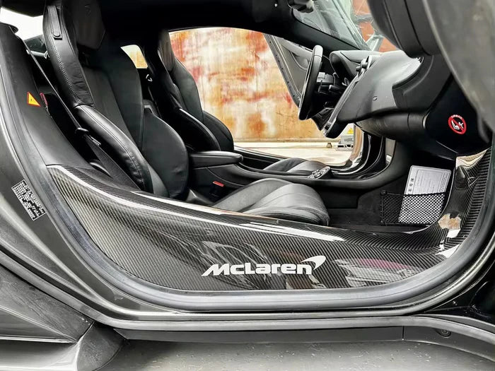 Carbon Fiber Door Sills - McLaren 720S (2017–2023) - Exotics Carbon Design