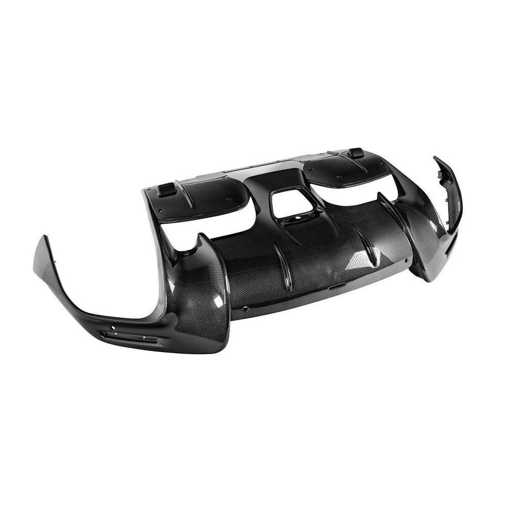 Ferrari Purosangue - Pre-Preg Carbon Fiber OEM Style Rear Diffuser - Exotics Carbon Design