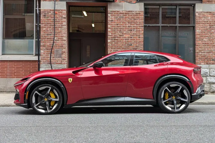 Ferrari Purosangue Pre-Preg Carbon Fiber OEM Style Side Skirts - Exotics Carbon Design